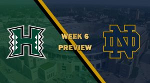 Hawaii vs Notre Dame