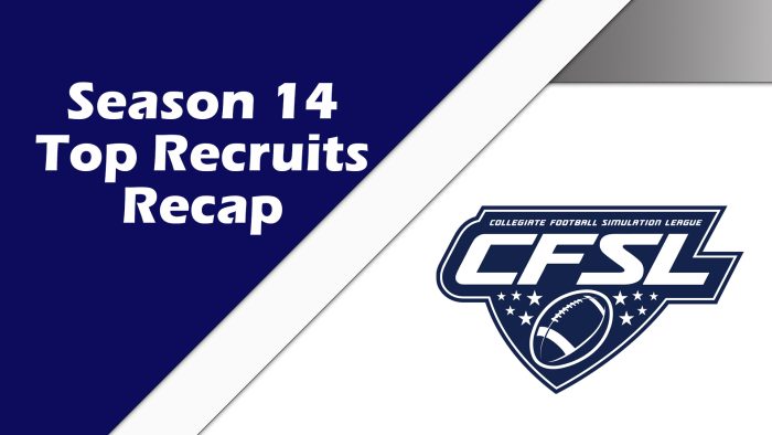 CFSL Top Recruits